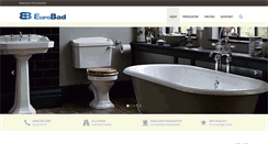 Desktop Screenshot of eurobad.no